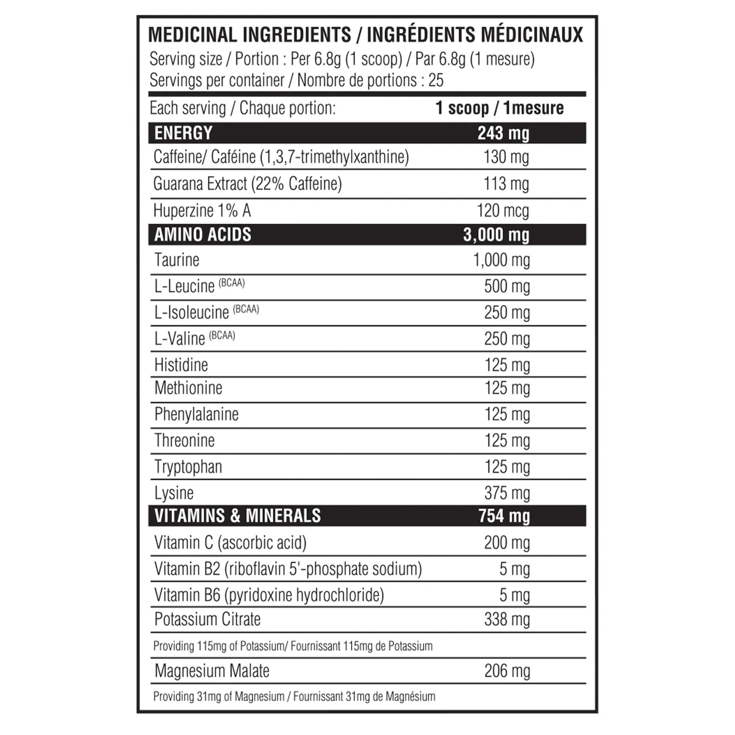 Believe - Aminos + Energy 6