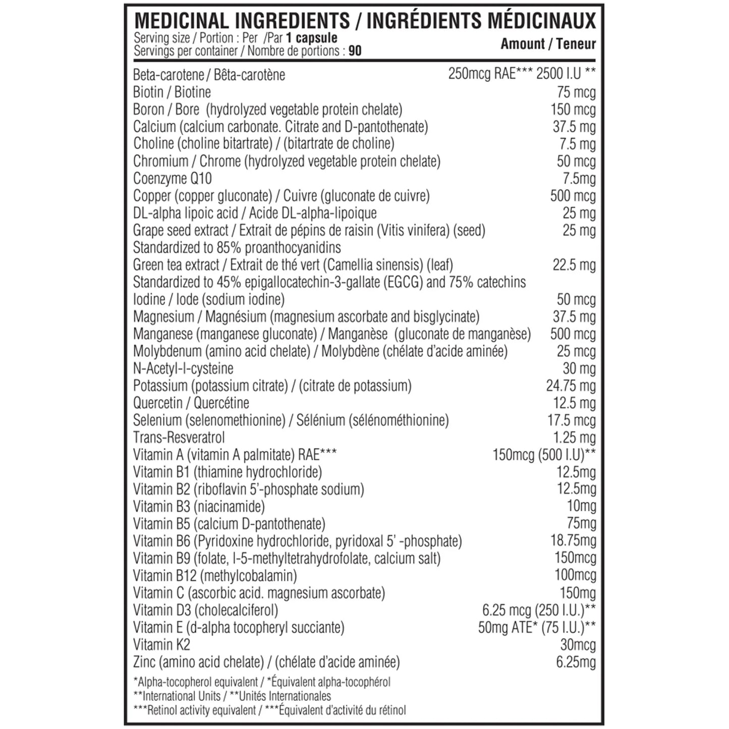 Believe - Vitamin Balance 90caps