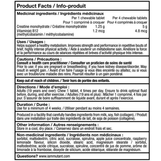 Mutant - Creatine Bytz