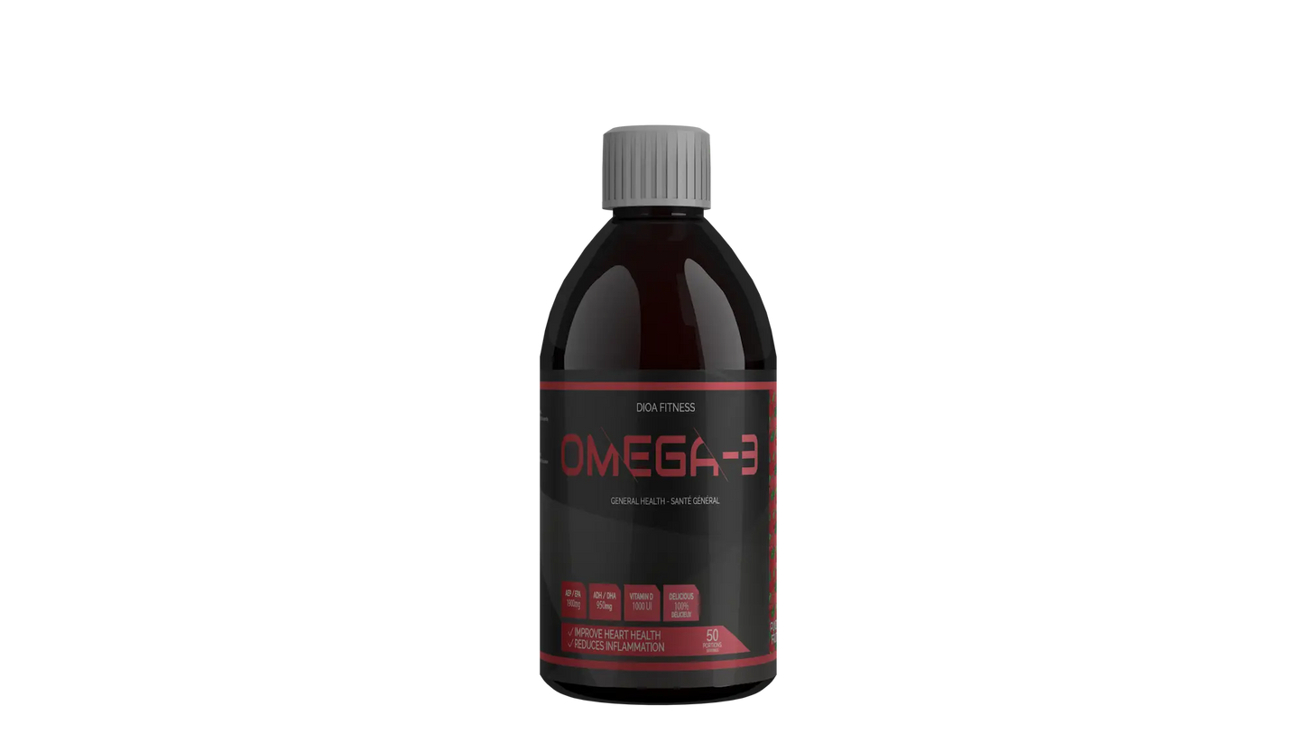 DIOA Fitness - Omega 3 Liquid - Fruit Punch