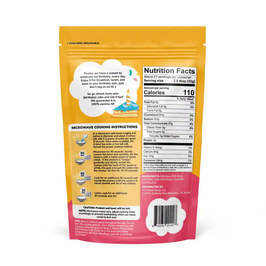 The Flavor Gang -  Céréales Chaude