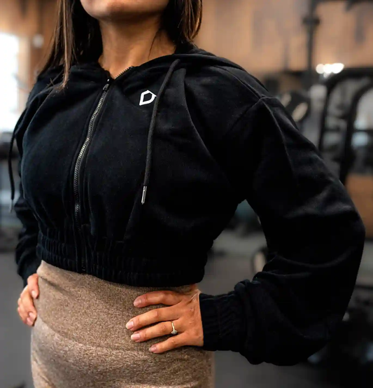 Dioa Fitness Apparel - Hoodie Crop Top