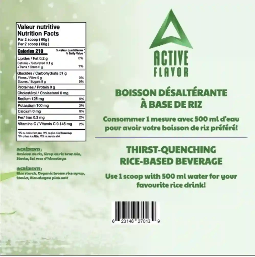 Active Flavor - Boisson de Riz