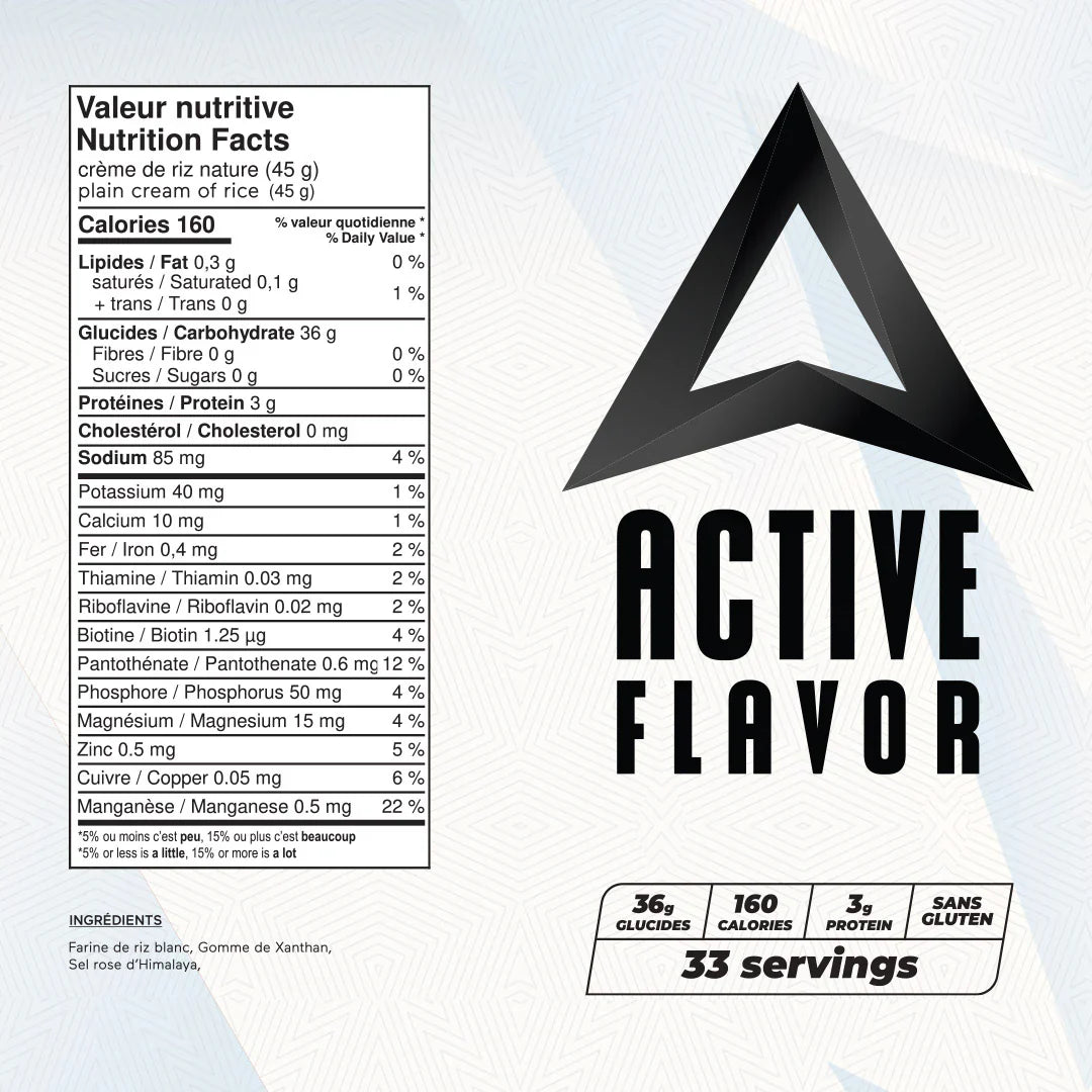 Active Flavor - Creme de Riz