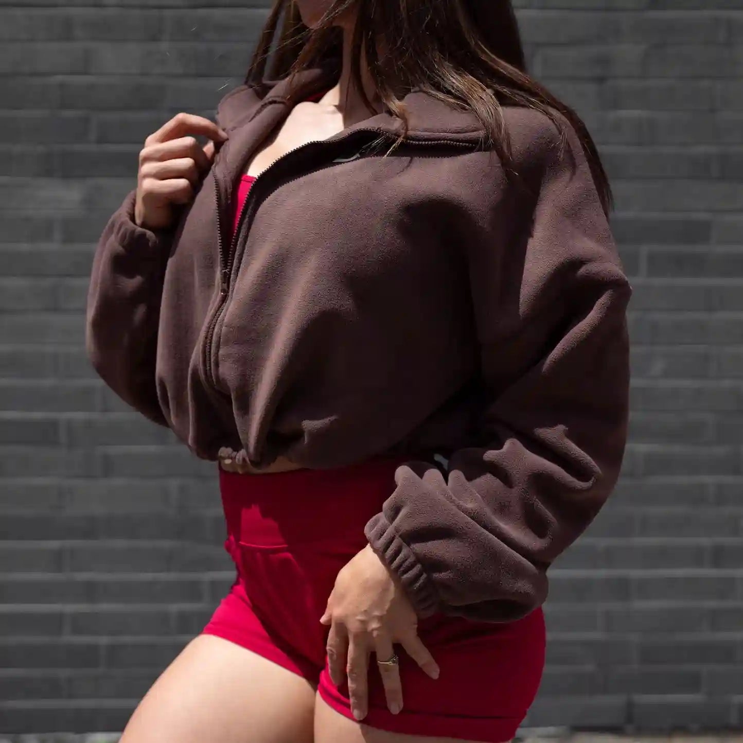 Dioa Fitness Apparel - Crop Top Jacket