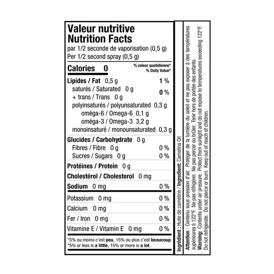Fitcook Foodz - Huile De Cameline Oil spray