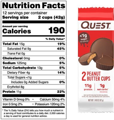 Quest - Peanut Butter cup 42g