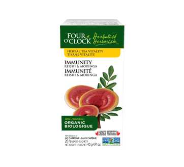 Four o'clock - Immunity Reishi & Moringa - 20 units