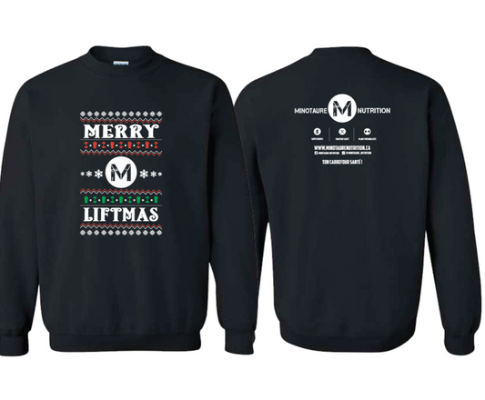Minotaure Nutrition  Merry Liftmas Crewneck